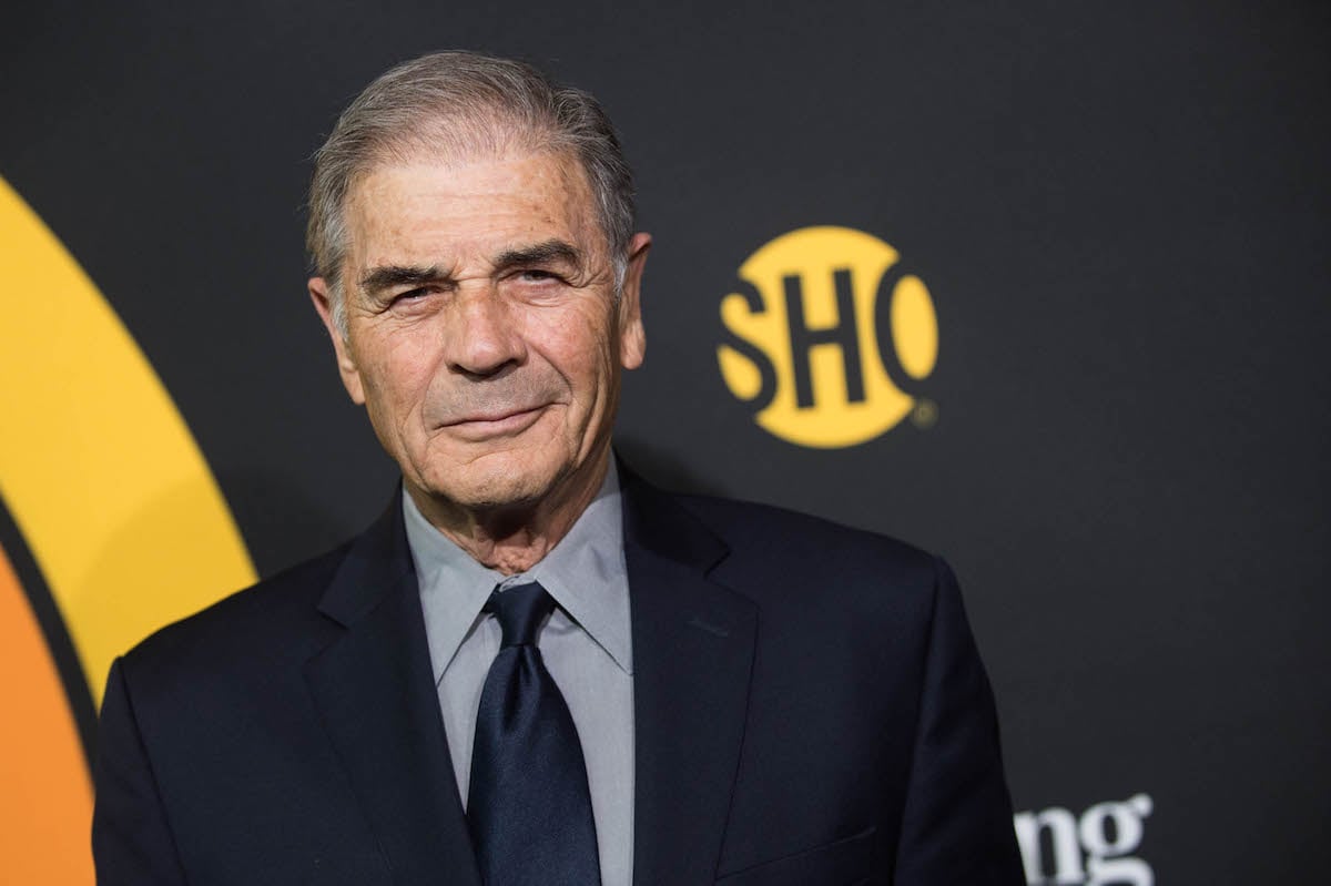 Robert Forster poses for a photo at an event for Showtime
