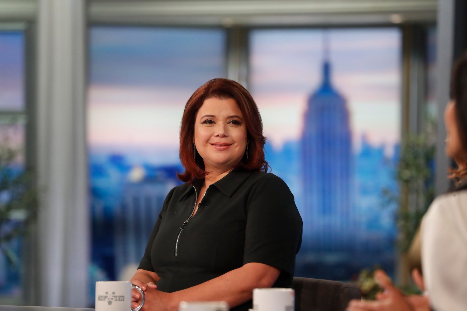 Ana Navarro smiles