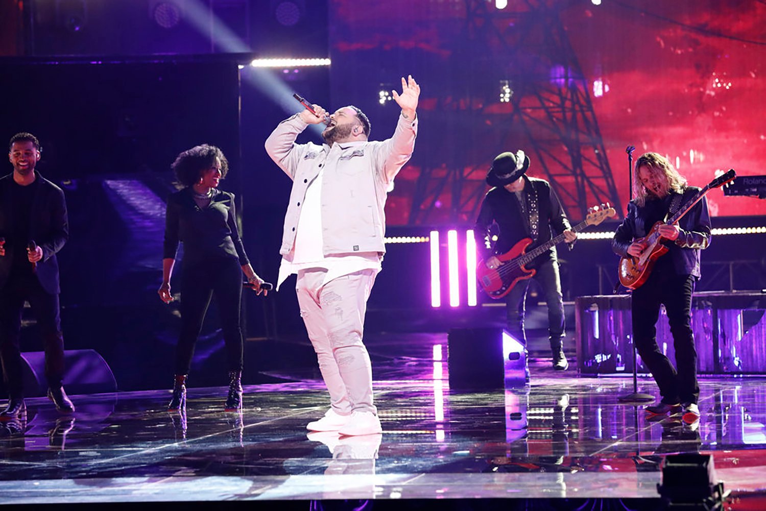 Jeremy Rosado performs on The Voice Season 21 Episode 21.