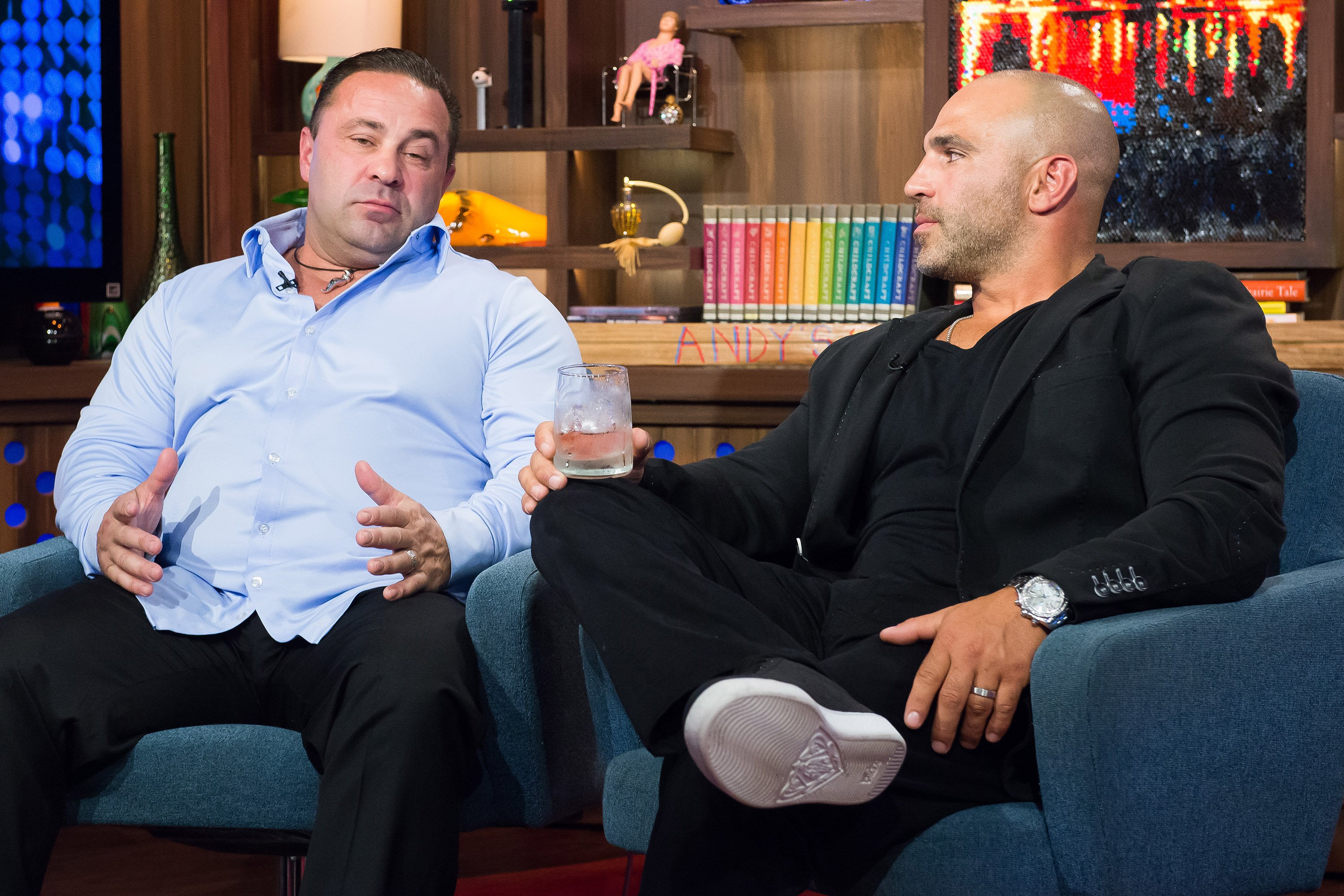 Joe Giudice and Joe Gorga ppar on 'Watch What Happens Live'