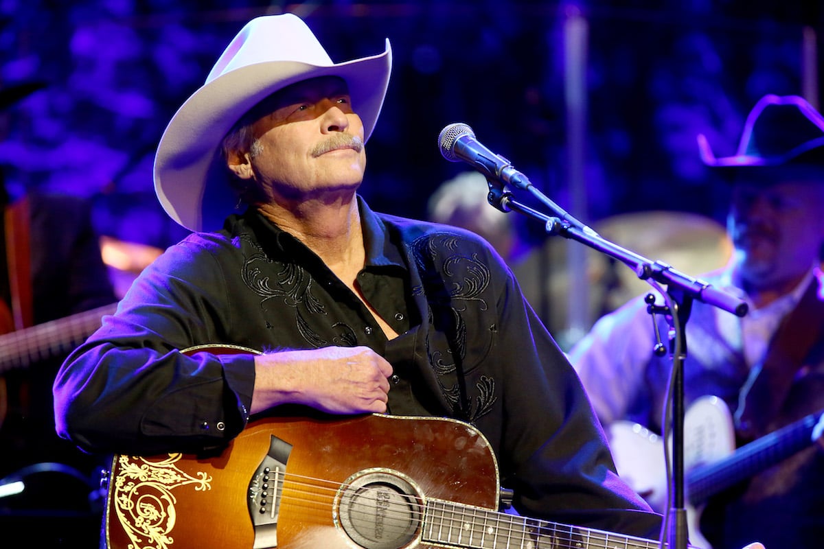 Alan Jackson performs onstage for the 2021 Medallion Ceremony, celebrating the Induction of the Class of 2020 at Country Music Hall of Fame and Museum on November 21, 2021 in Nashville, Tennessee. 