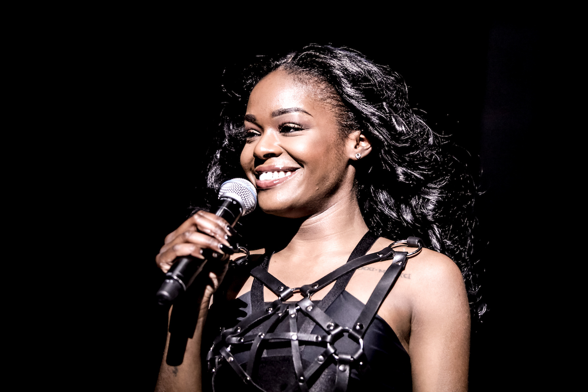 Azealia Banks performs on stage at Brixton Academy on September 19, 2014 in London, United Kingdom.