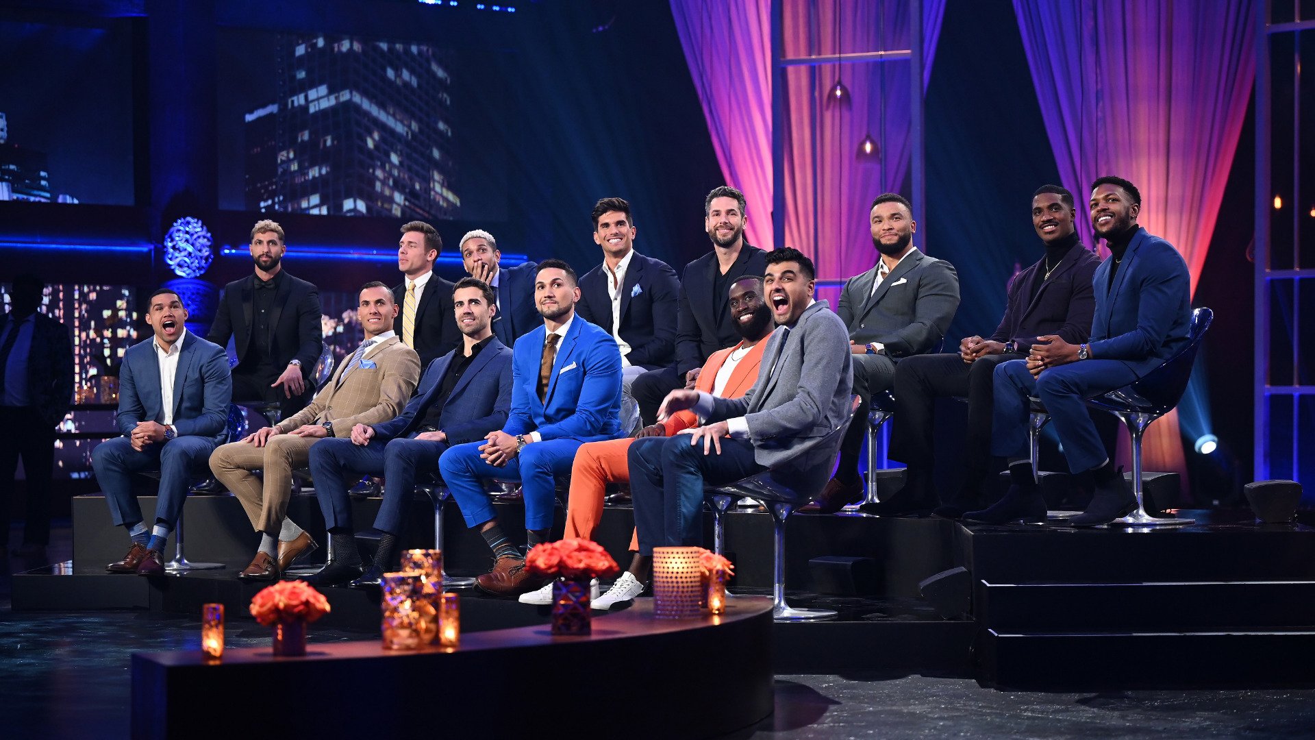 Michelle Young’s cast while filming ‘The Bachelorette’ Season 18 Episode 8, ‘Men Tell All’