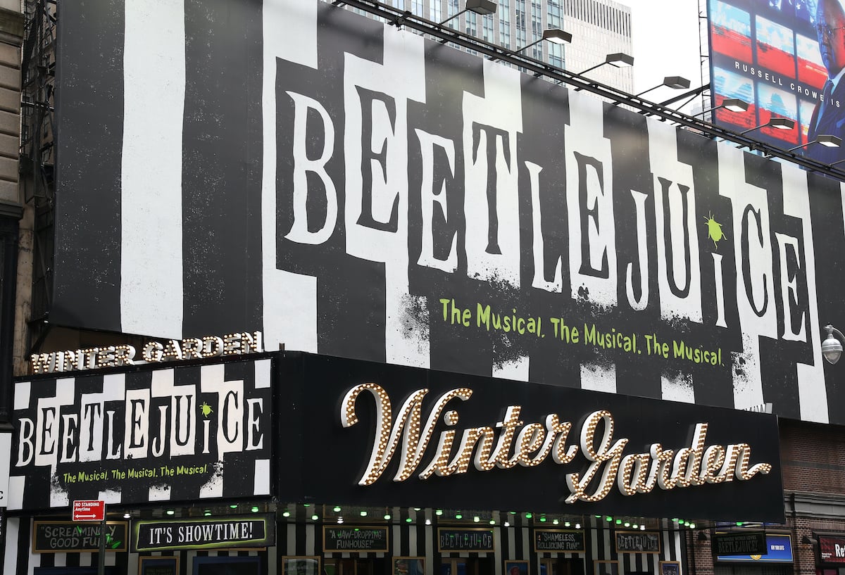 Theatre Marquee for ‘Beetlejuice’ in 2019