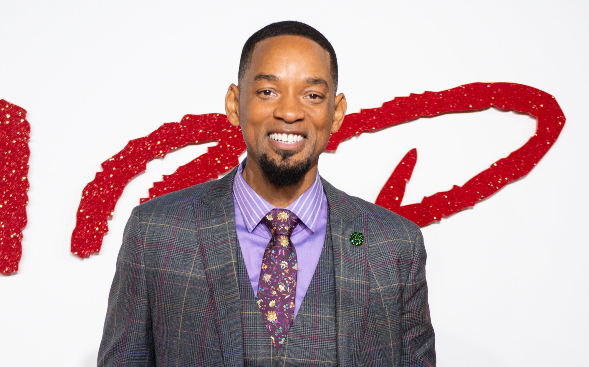 'Bel-Air' producer Will Smith smiles on the 'King Richard' red carpet