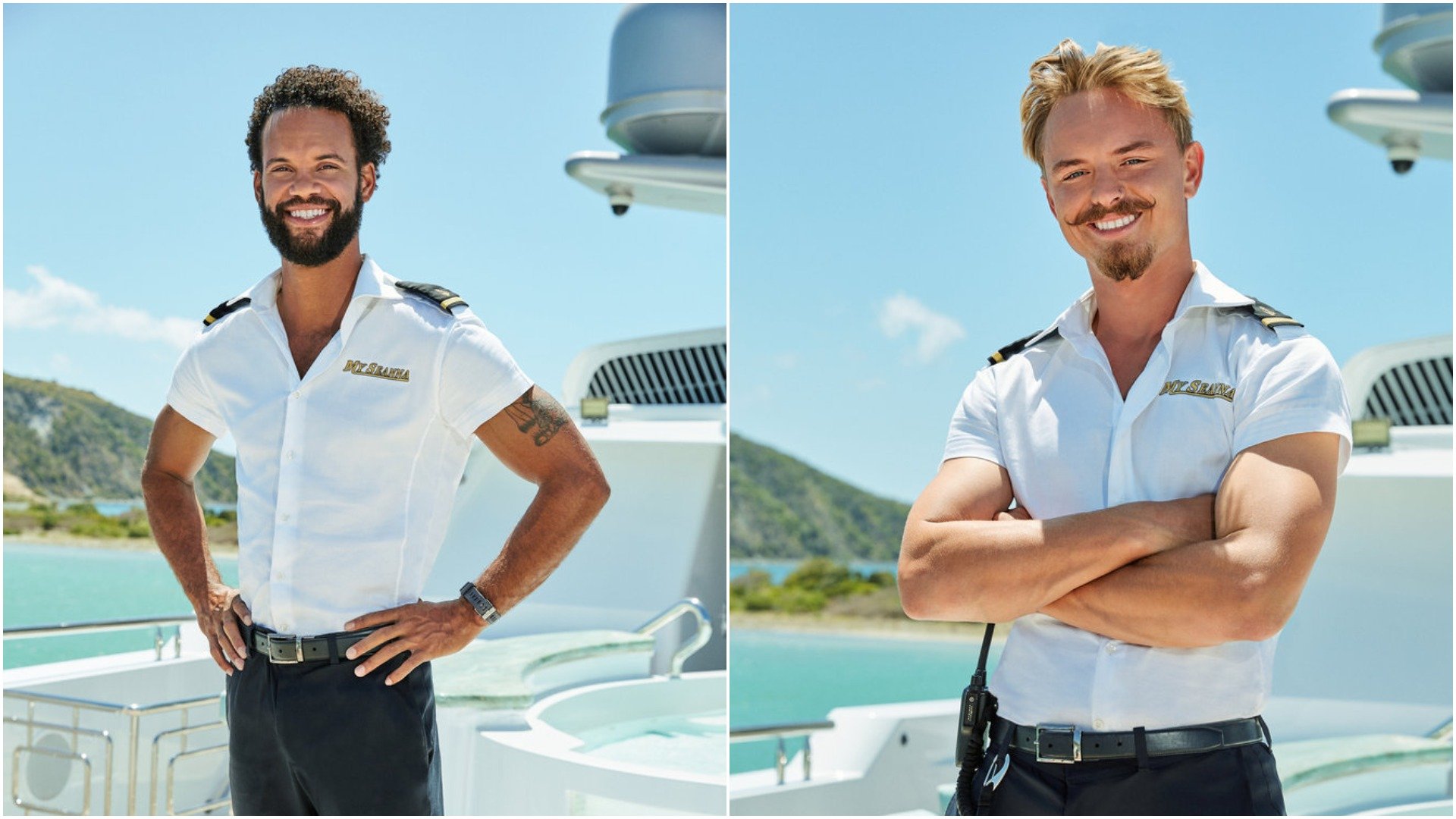 Wes O'Dell and Jake Foulger Below Deck cast photo