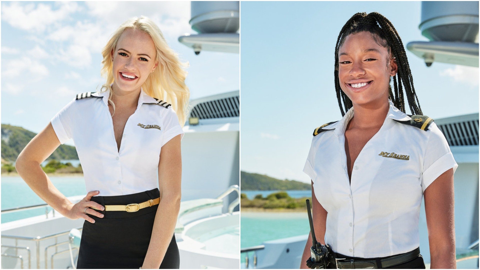 Heather Chase and Rayna Lindsey Below Deck cast photos