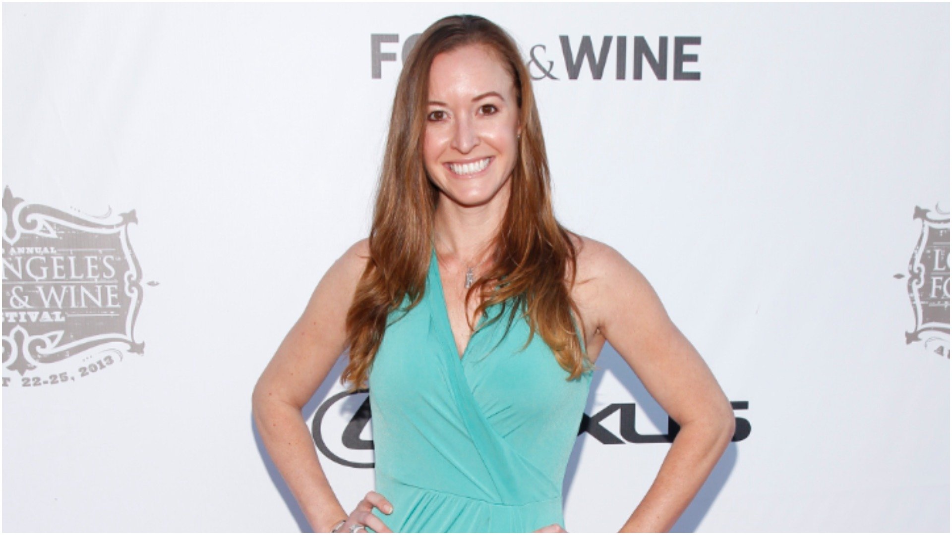 Adrienne Gang from Below Deck at a red carpet event