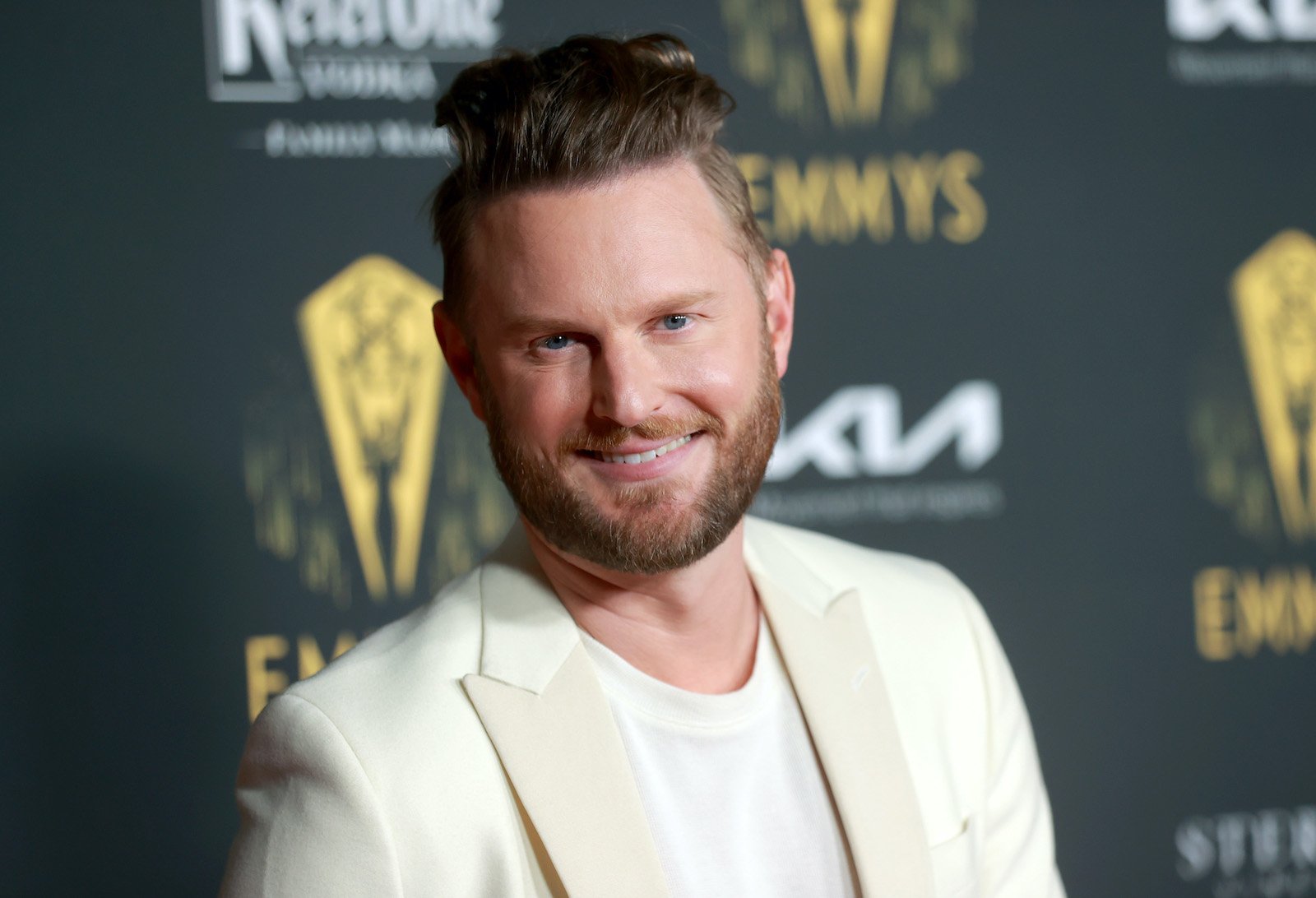 Bobby Berk from Queer Eye attended the Television Academy's Reception to Honor 73rd Emmy Award Nominees at Television Academy 