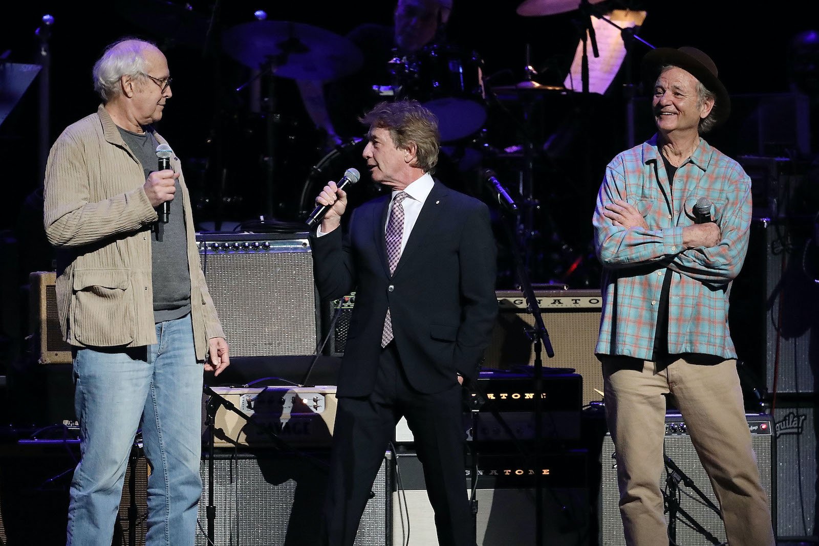Chevy Chase, Martin Short, and Bill Murray performed in NYC