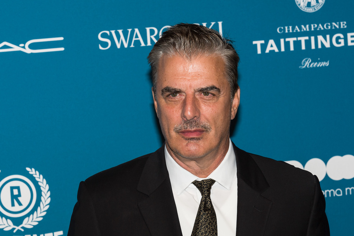 Chris Noth poses at an event.