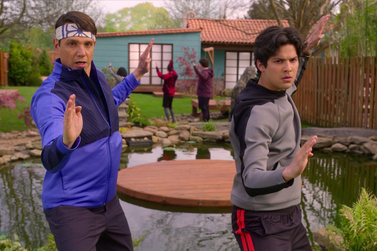 'Cobra Kai' Season 4: Daniel and Miguel practice kata in the garden