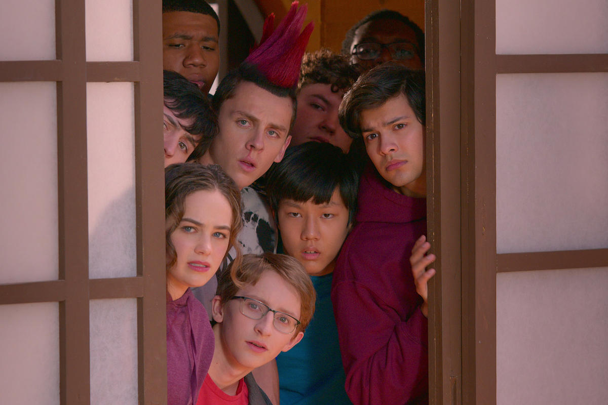 'Cobra Kai' Season 4 cast Jacob Bertrand, Xolo Mariduena, Mary Mouser and more peek through the door