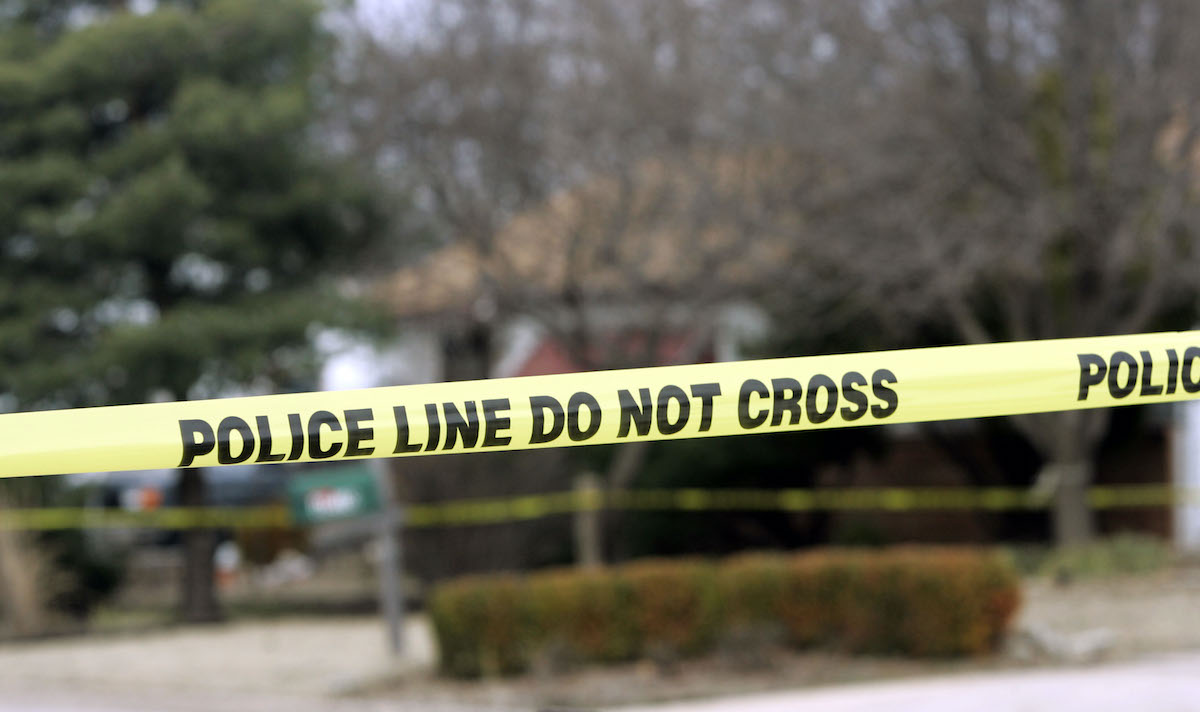 Crime scene tape