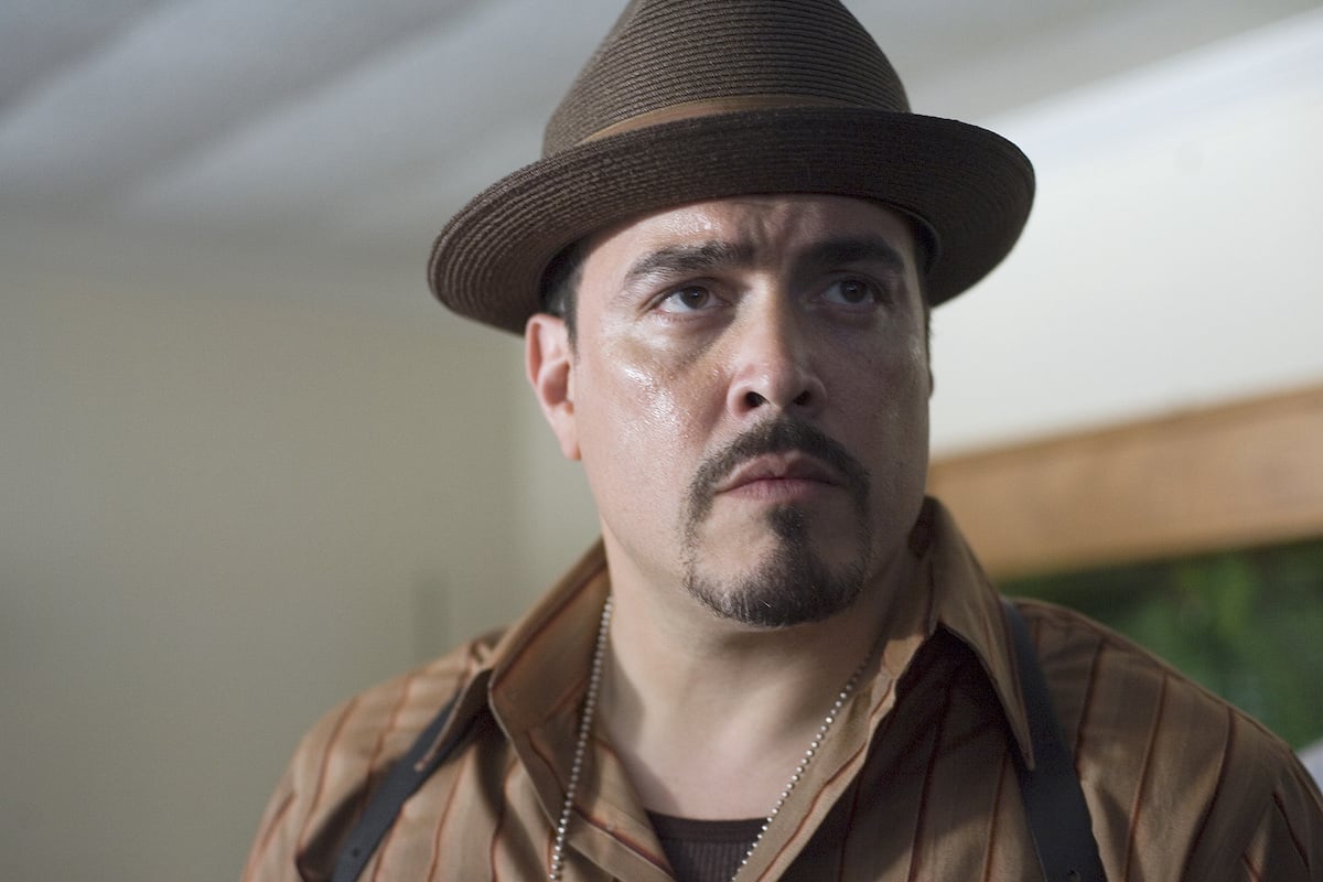 David Zayas dressed as Angel Batista, the police officer he portrayed in the Showtime series 'Dexter'