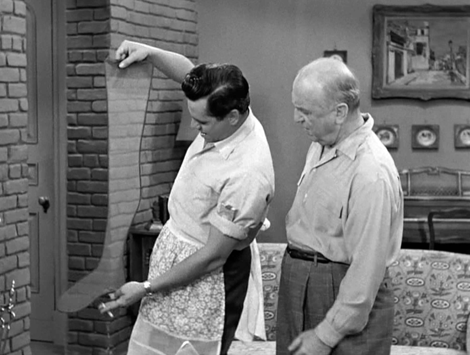 William Frawley and Desi Arnaz of 'I Love Lucy'