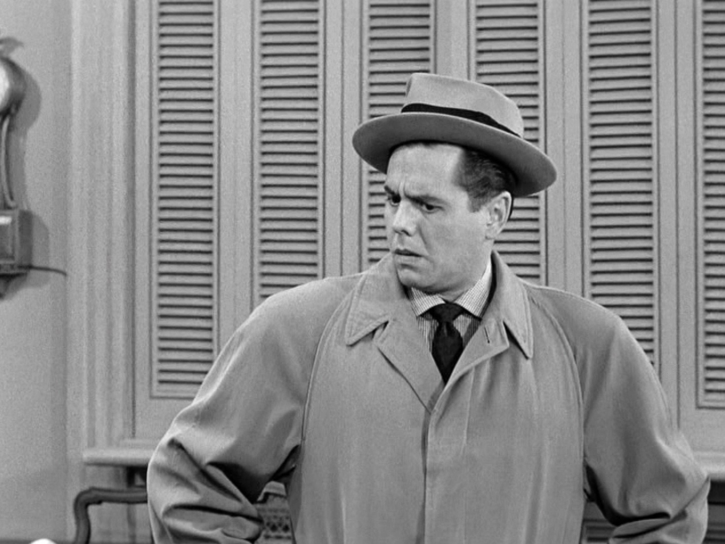 Desi Arnaz as Ricky Ricardo in the 'I Love Lucy' episode, 'Lucy Becomes a Sculptress'