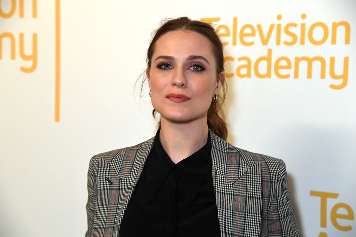 Evan Rachel Wood poses at an event.