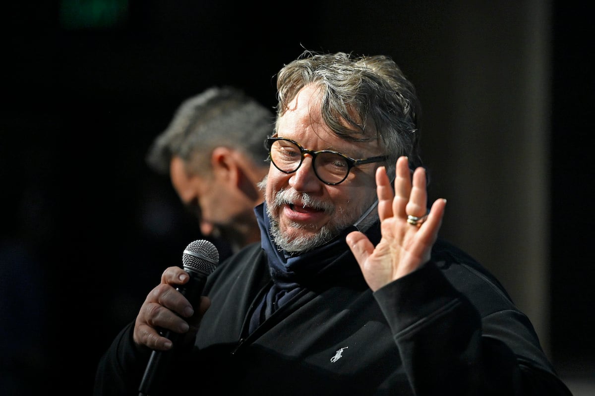 Guillermo del Toro at the 'Antlers' premiere