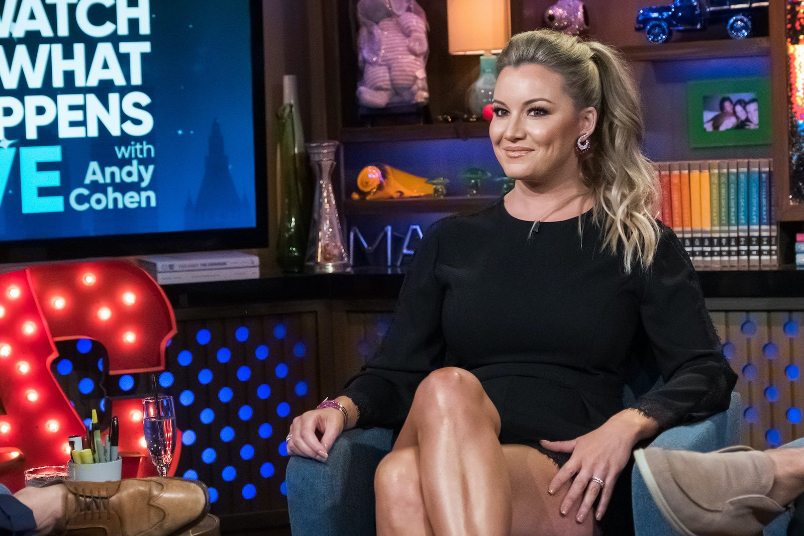 Hannah Ferrier from Below Deck Mediterranean on WWHL