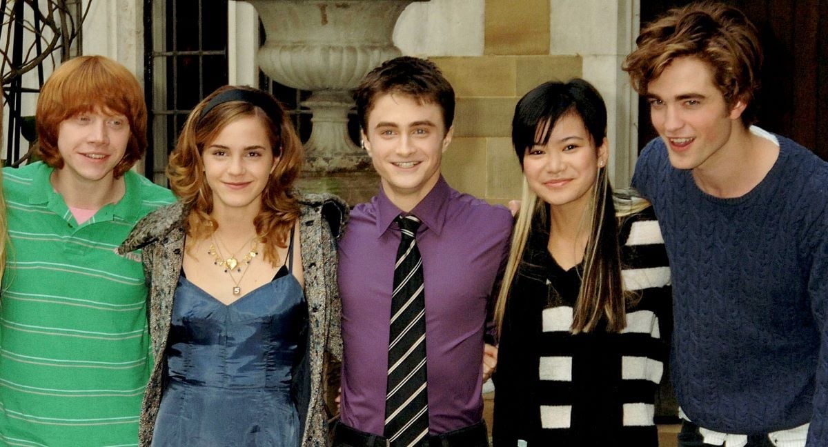 'Harry Potter' stars Rupert Grint, Emma Watson, Daniel Radcliffe, Katie Leung, and Robert Pattinson