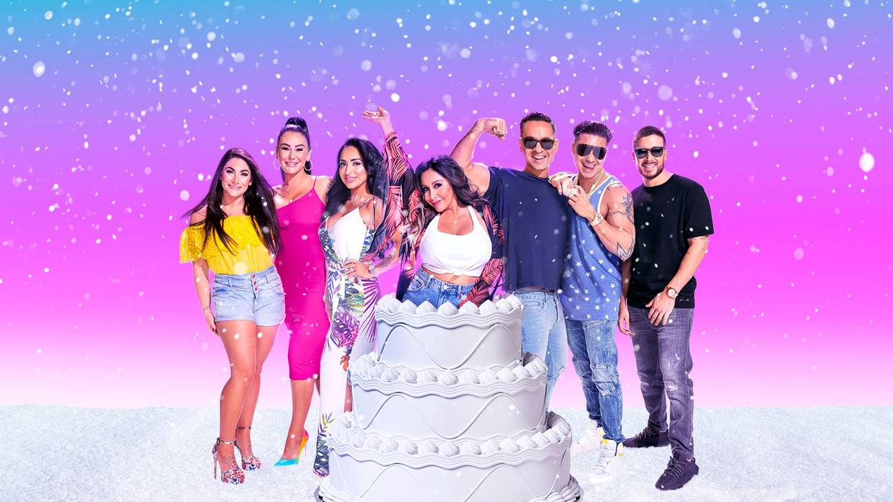 'Jersey Shore: Family Vacation' cast in a promo image from MTV