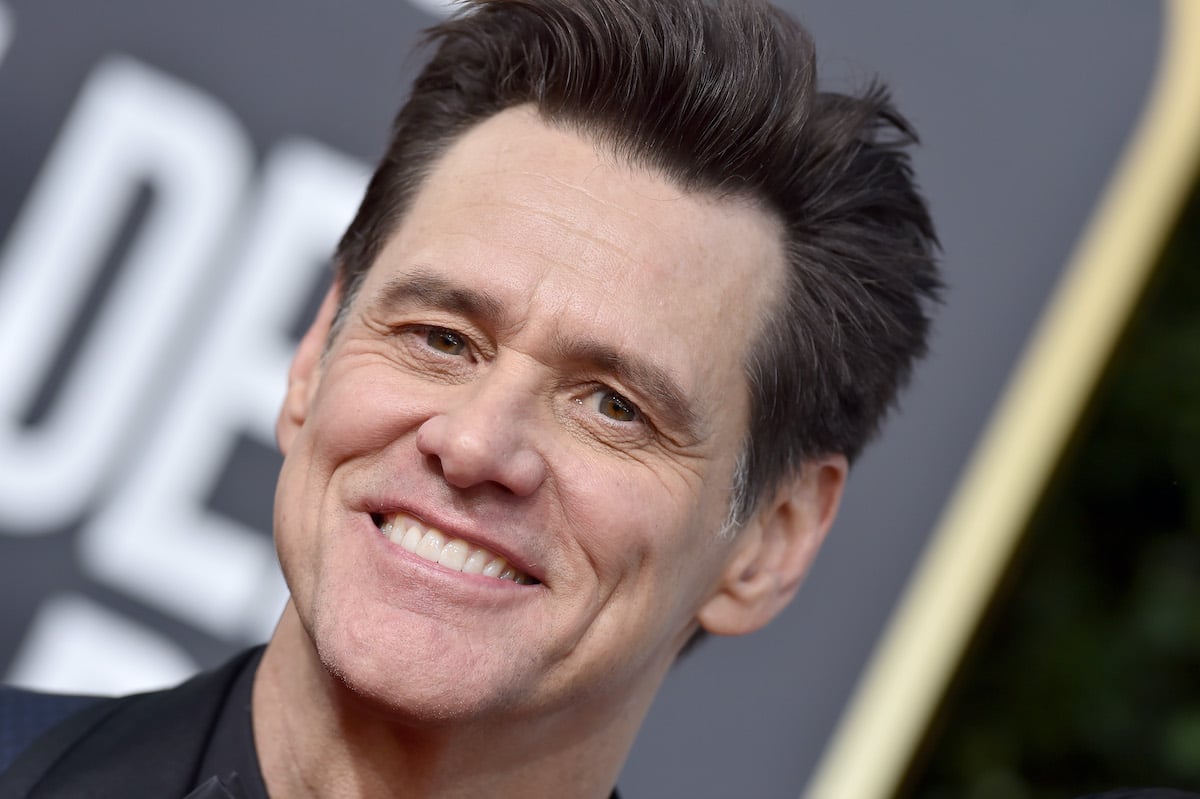 Jim Carrey smiles at the 76th Annual Golden Globe Awards