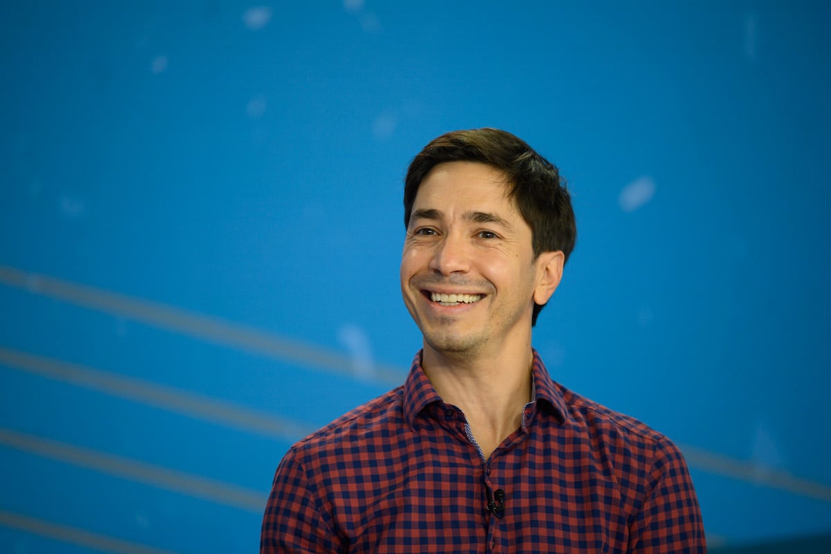 Actor Justin Long appears on TODAY in 2021 to catch up with the hosts