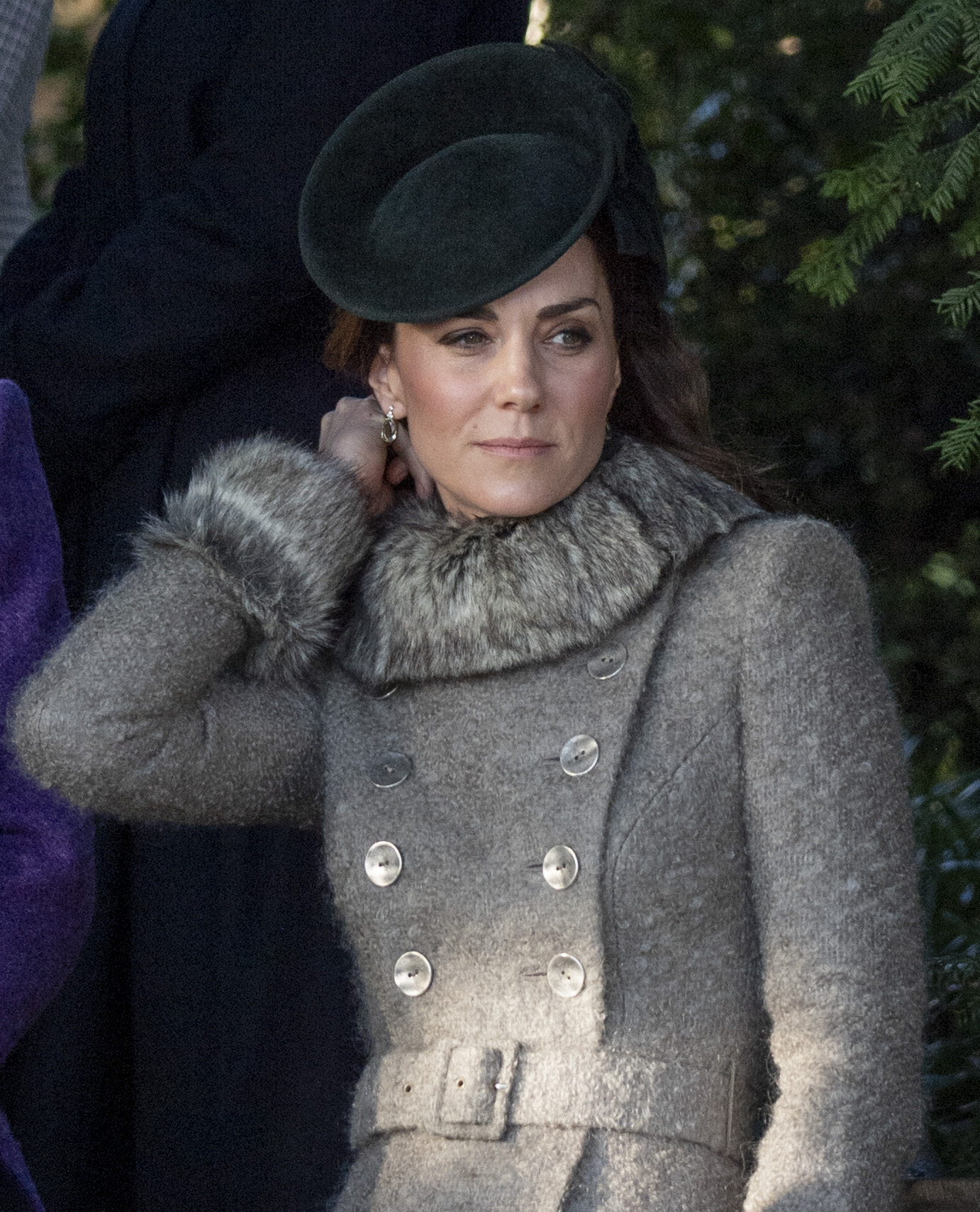 Kate Middleton photographed on Christmas Day outside the Church of St. Mary Magdalene