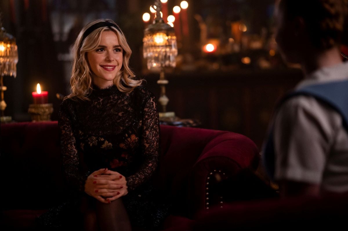 Kiernan Shipka as Sabrina Spellman in 'Riverdale'