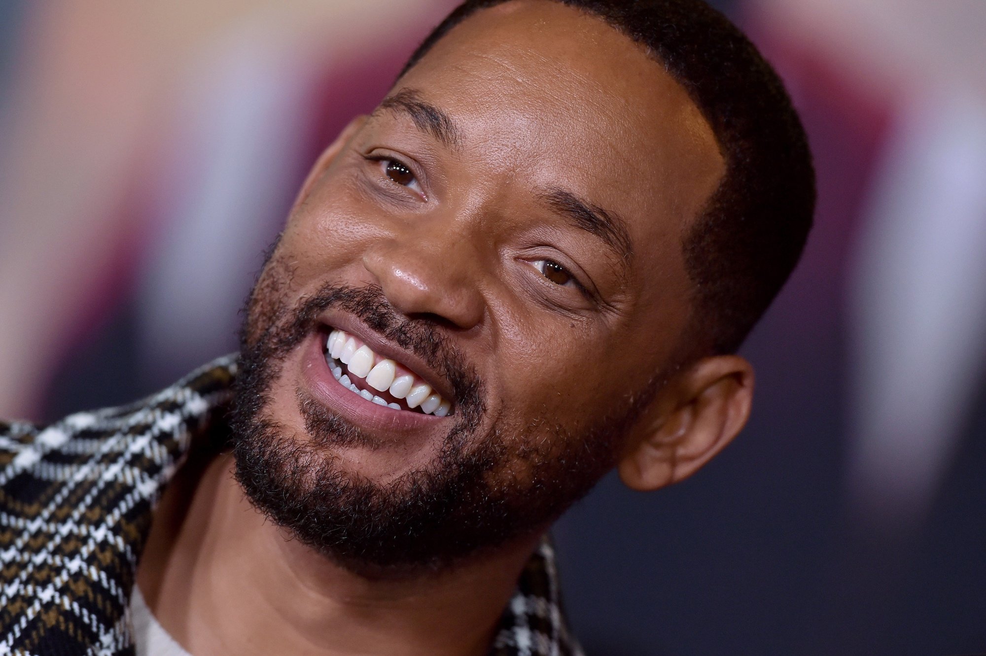 'King Richard' actor Will Smith smiling