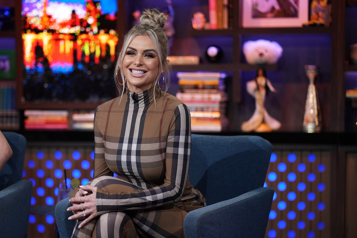 Lala Kent smiles on "Watch What Happens Live."