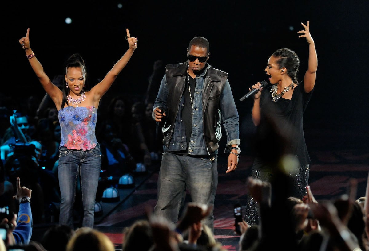 Lil Mama, Jay-Z, and Alicia Keys