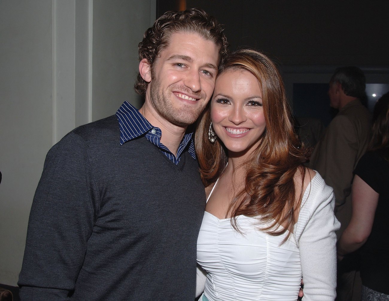 Matthew Morrison and Chrishell Stause posing together in 2006