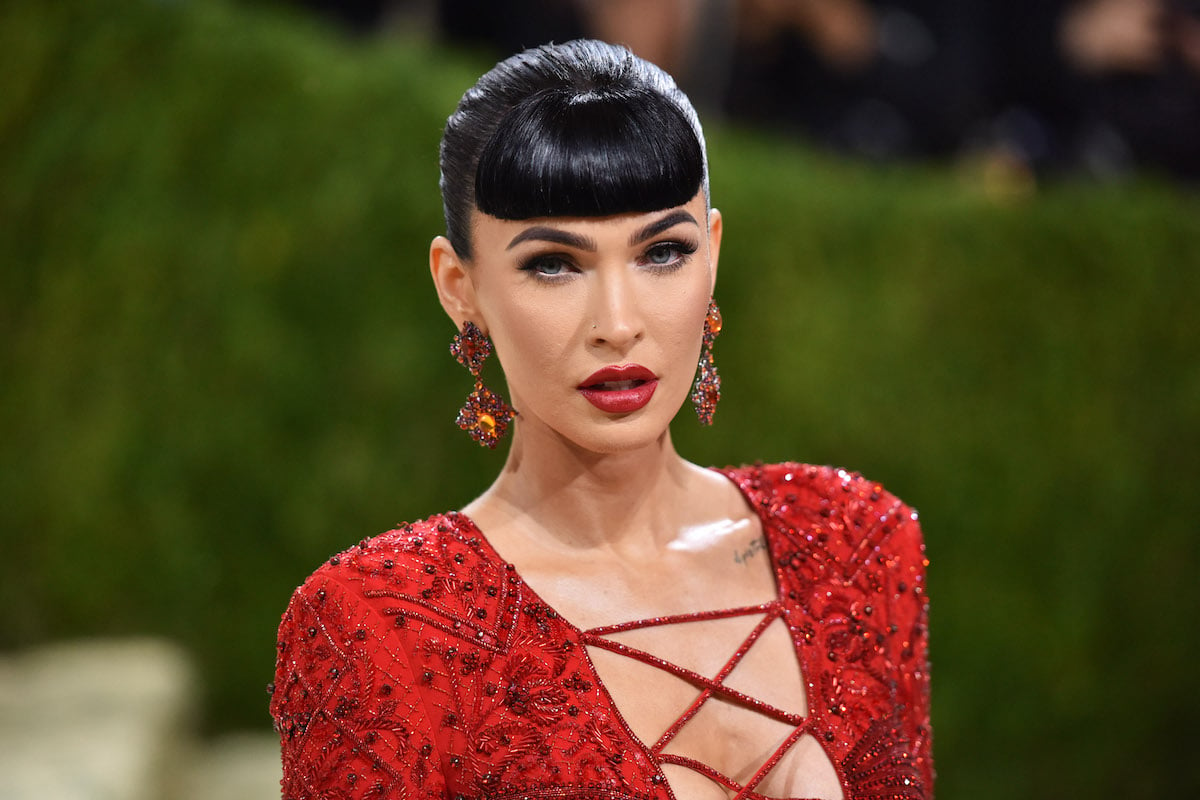 Megan Fox attends the 2021 Met Gala at the Metropolitan Museum of Art in New York City