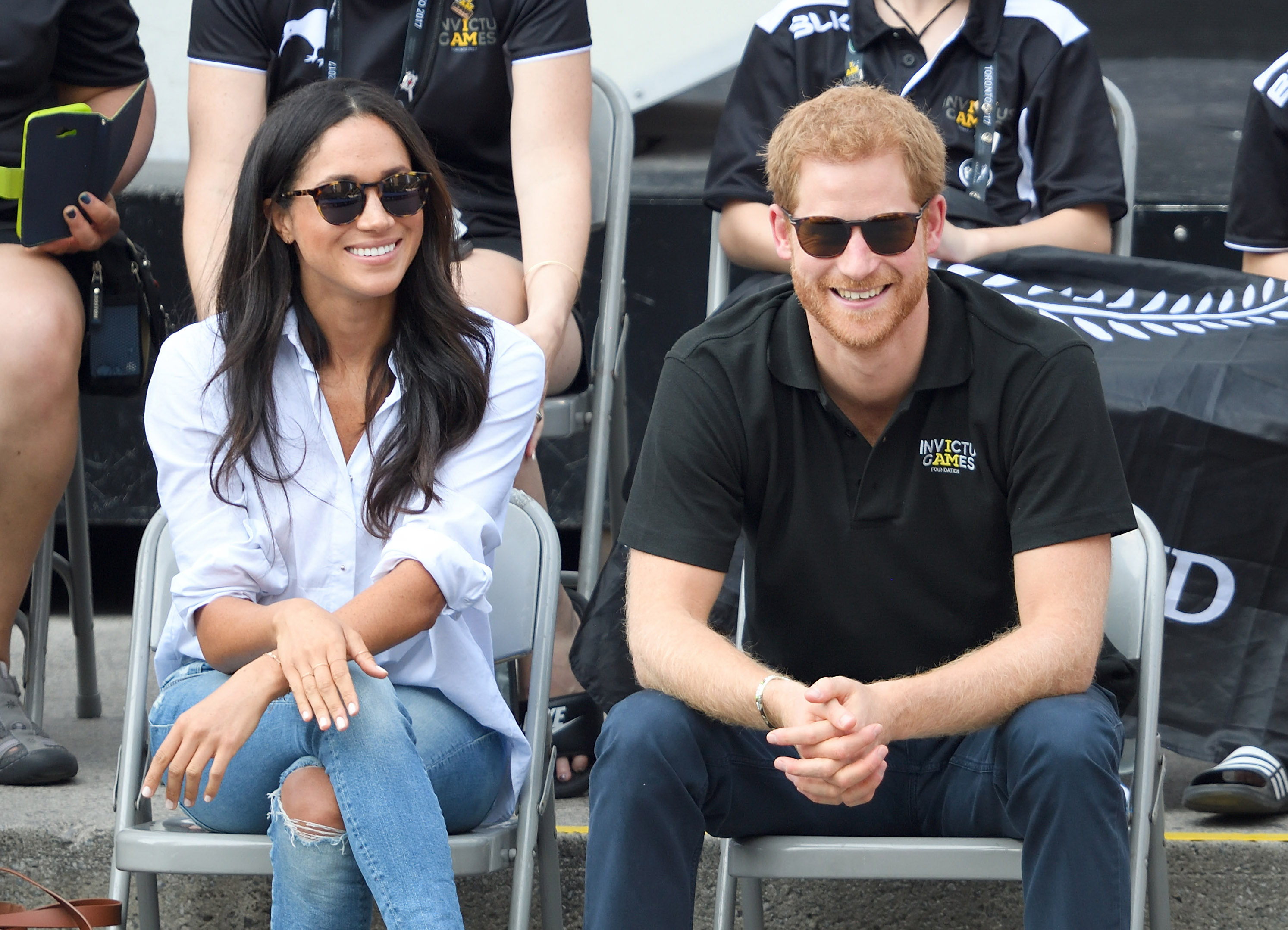Meghan Markle and Prince Harry attend day 3 of 2017 Invictus Games in Toronto