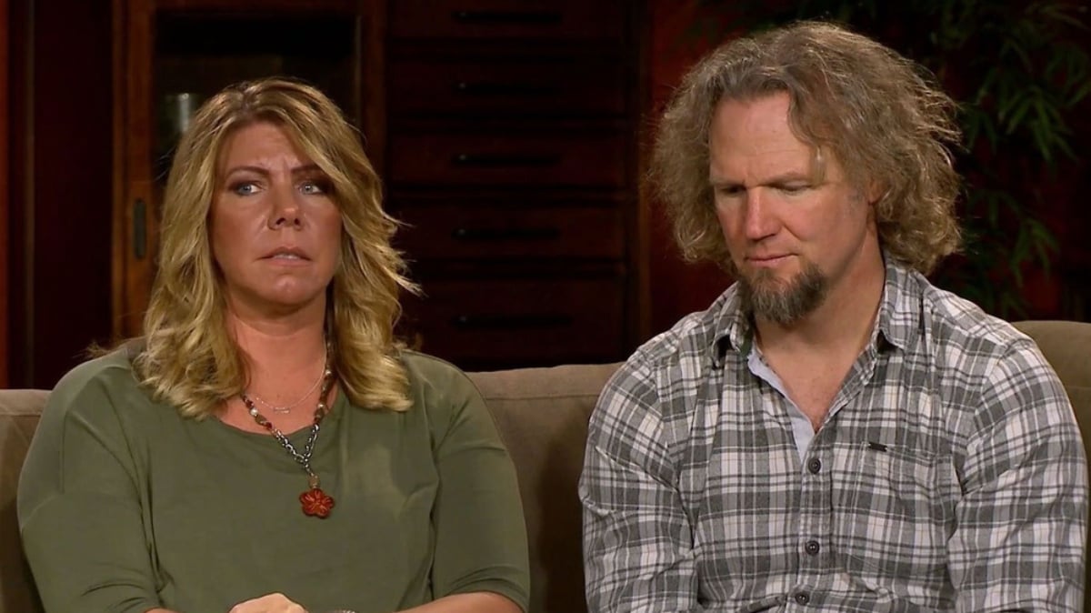 Meri Brown and Kody Brown looking sad during confessional on ‘Sister Wives’