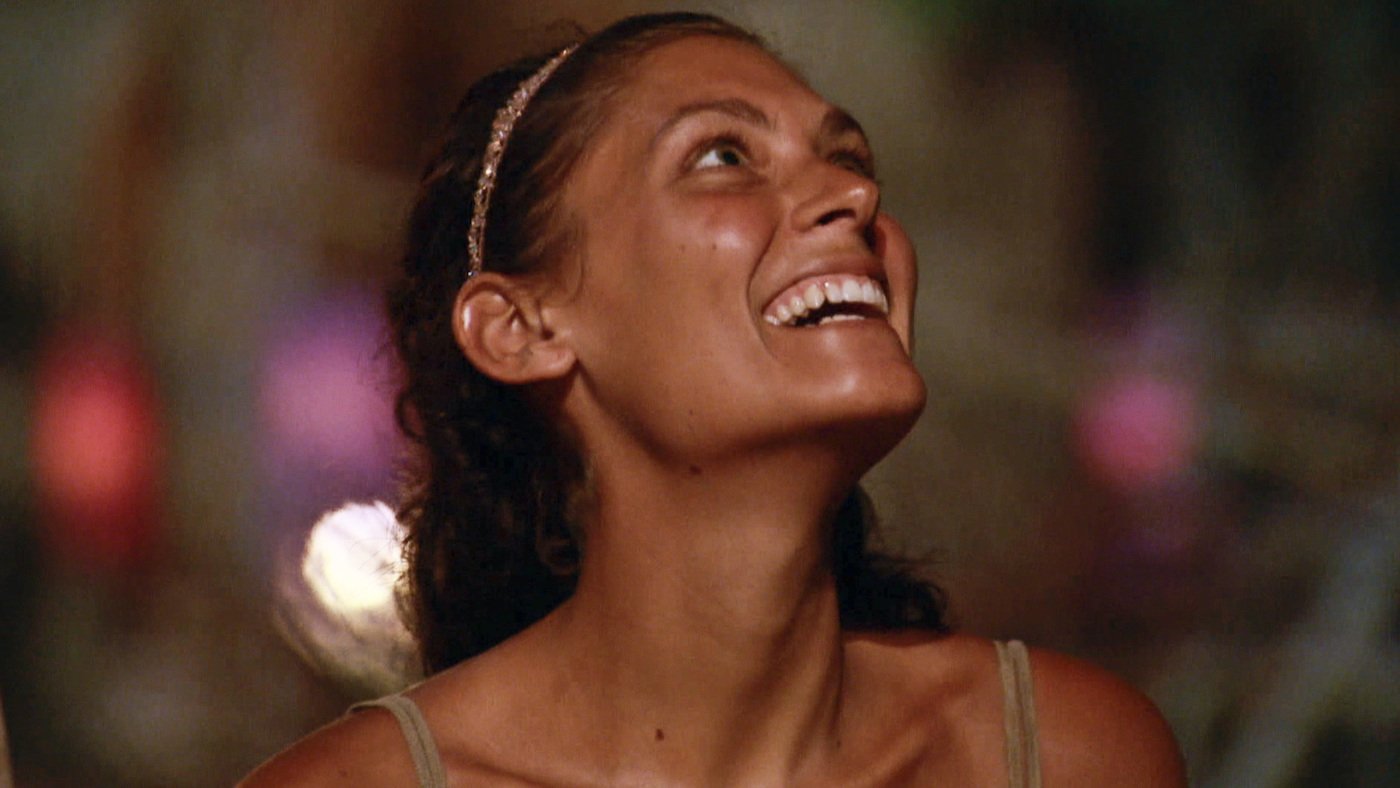 A close-up of Michele Fitzgerald from MTV's 'The Challenge' Season 37 on 'Survivor'