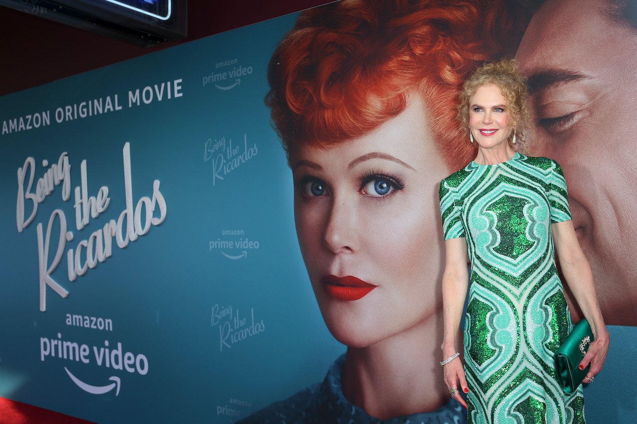 Nicole Kidman attends the Australian premiere of 'Being The Ricardos' at the Hayden Orpheum Picture Palace