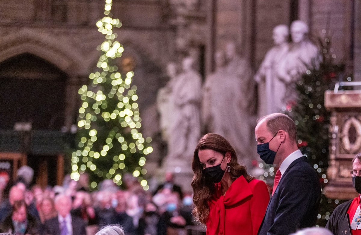 Prince William and Kate Middleton attend the Together at Christmas community carol service