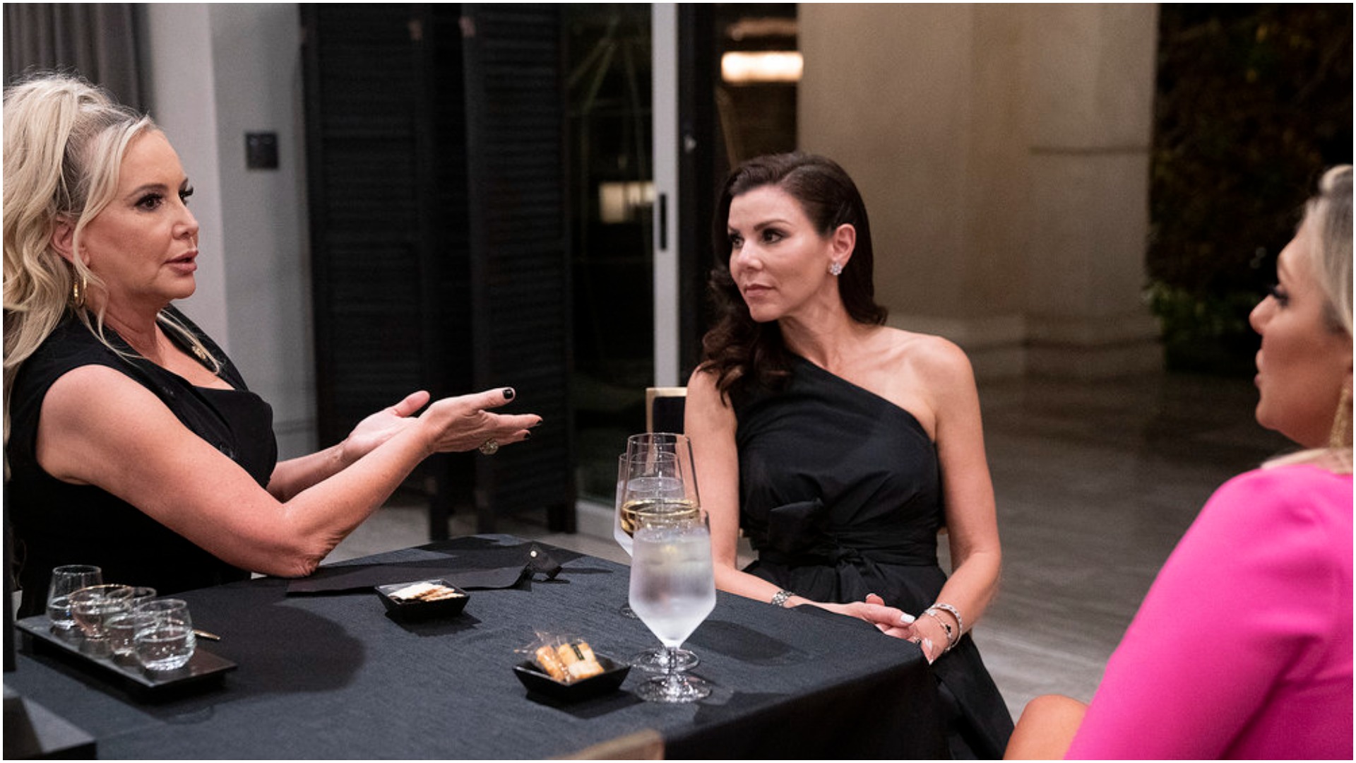 Shannon Storms Beador, Heather Dubrow, Gina Kirschenheiter from RHOC at Heather Dubrow's party