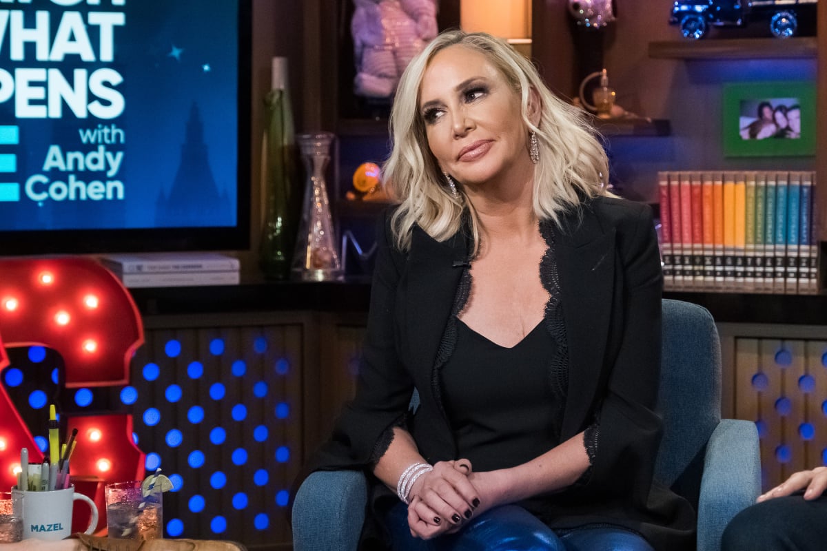 RHOC star Shannon Beador on an episode of Watch What Happens Live on August 06, 2019