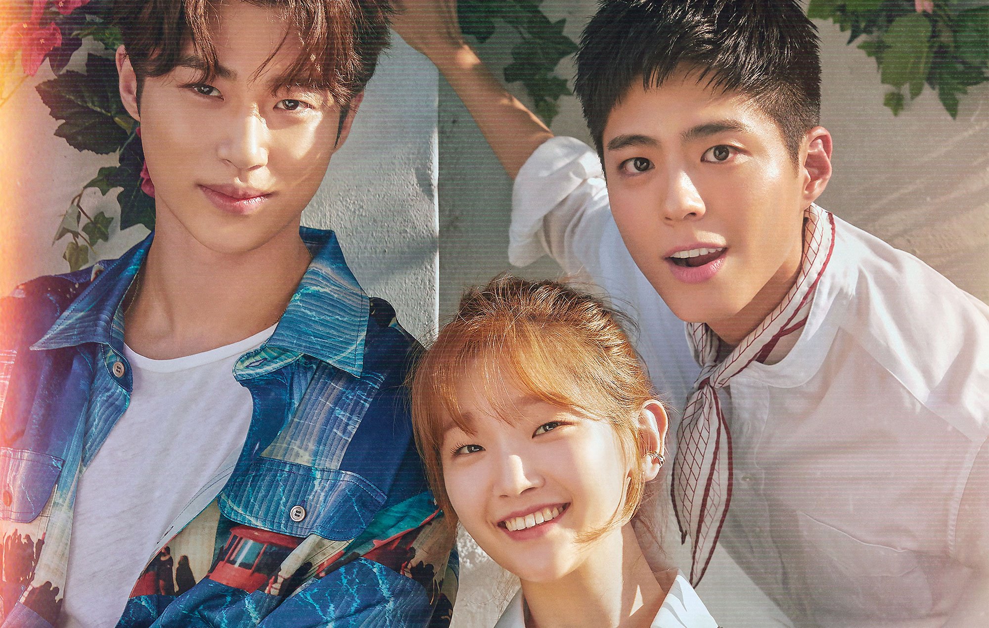 'Record of Youth' K-drama characters smiling in relation to a breakup.