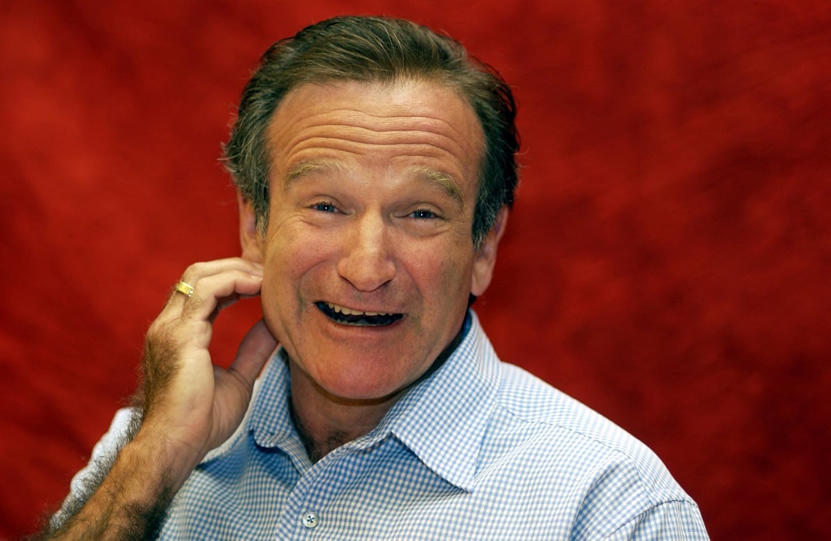 Robin Williams smiling