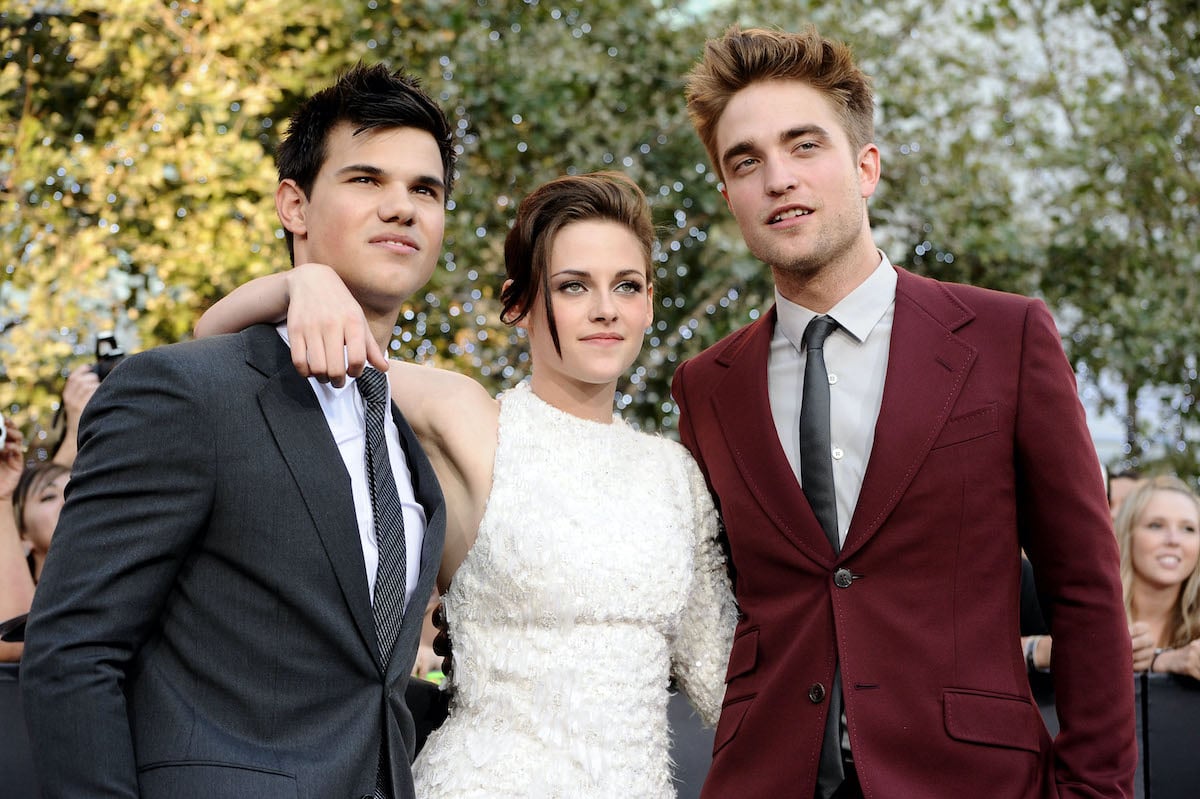 Twilight Wedding cast: Taylor Lautner, Kristen Stewart, and Robert Pattinson