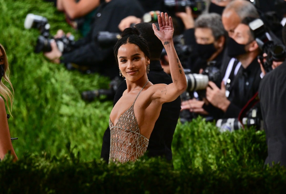 Catwoman Zoë Kravitz at the 2021 Met Gala