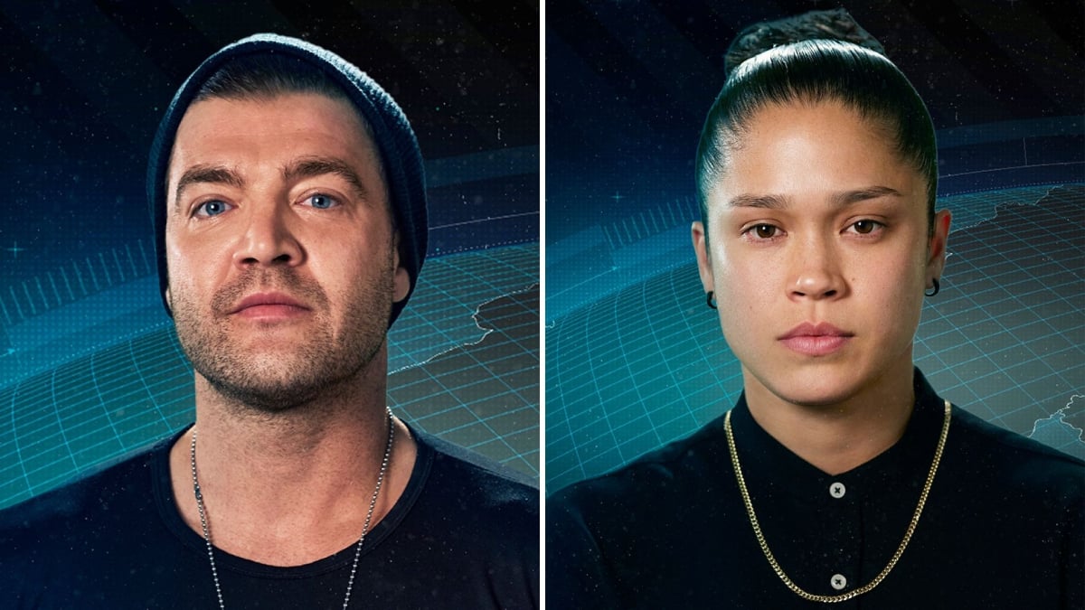 The Challenge season 37 winners CT Tamburello and Kaycee Clark in their official photos for Spies, Lies, and Allies