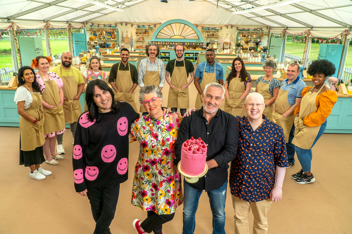 'The Great British Baking Show' judges with The Bakers