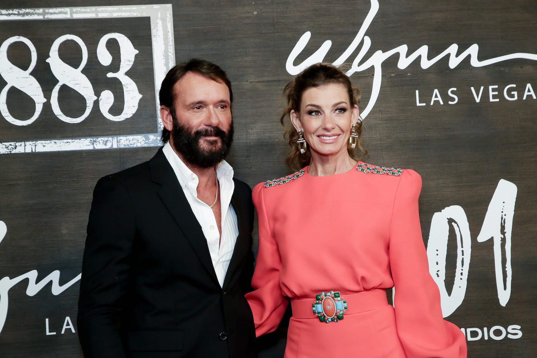 (L-R) Tim McGraw and Faith Hill attend Paramount+ and 101 Studios world premiere of '1883'