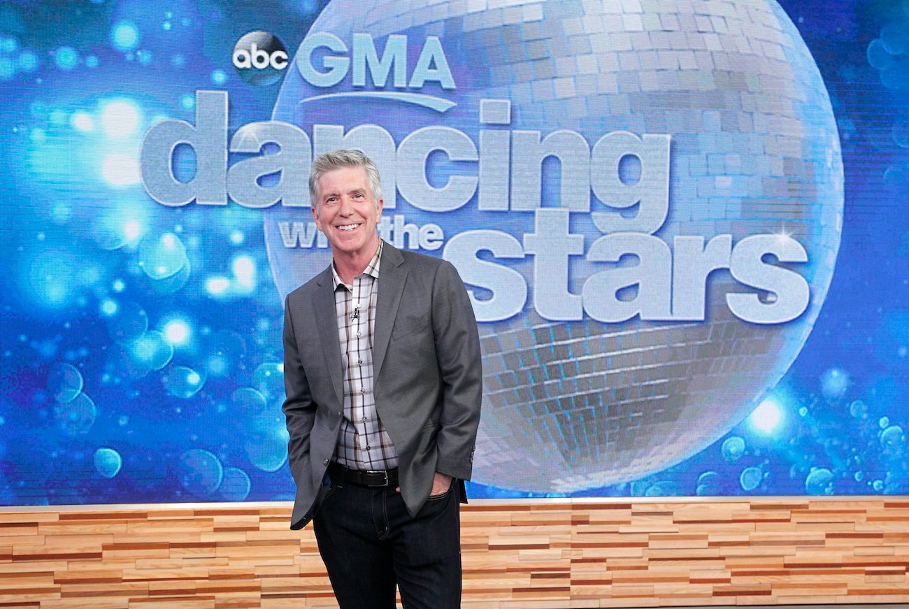 Former 'Dancing with the Stars' host Tom Bergeron on the set of 'Good Morning America'